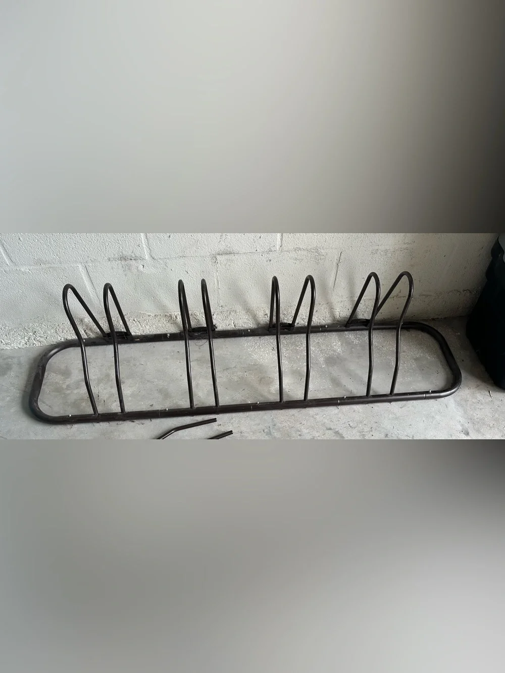 5-Bike Adjustable Floor Storage Rack